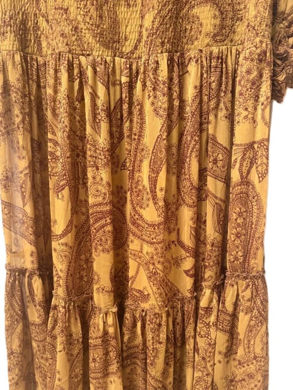 ZARA Long Sleeve Paisley Dress ZW Collection Size M $179 NWT * See description - Picture 4 of 15